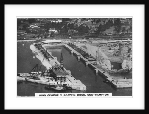 King George V Graving Dock, Southhampton by Anonymous