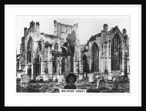 Melrose Abbey, Scotland by Anonymous