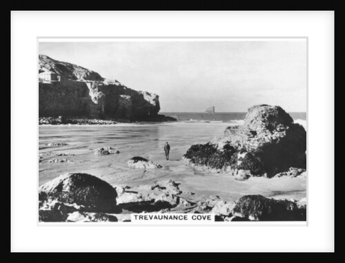 Trevaunance Cove, Cornwall Coast by Anonymous