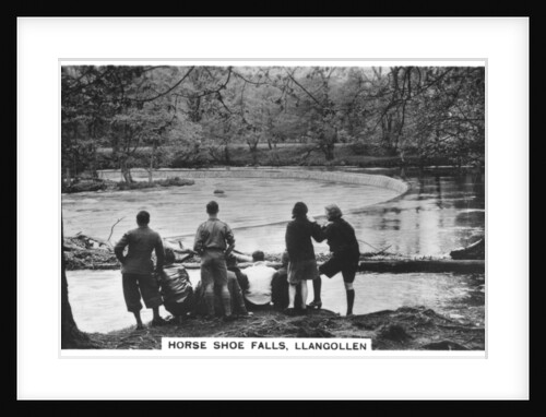 Horse Shoe Falls, Llangollen by Anonymous
