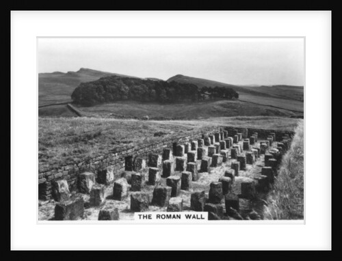 The Roman Wall, Housesteads, Northumberland by Anonymous