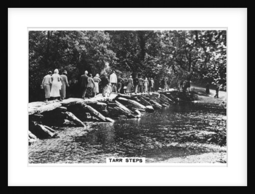 Tarr Steps, across the River Barle in Exmoor, Somerset by Anonymous