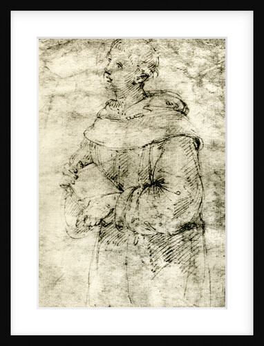 Study of a Monk by Raphael