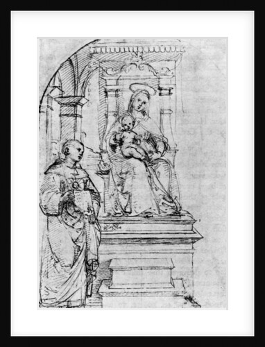 Nicolas De Tolentino by Raphael