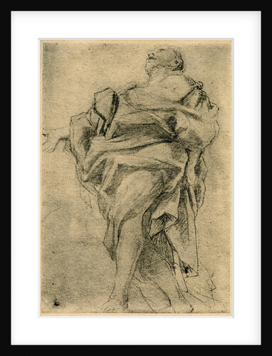Study for the figure of an apostle by Correggio