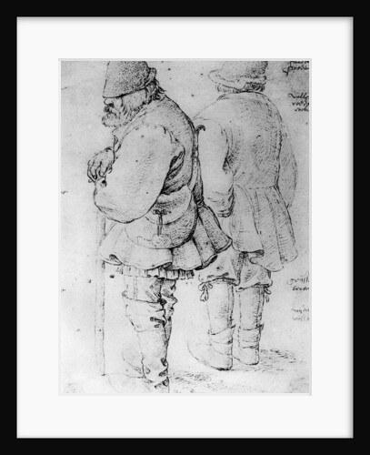 Studies of Peasants by Pieter Bruegel the Elder