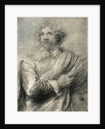 Study for the painting of the engraver, Peter De Jode the Younger by Anthony van Dyck