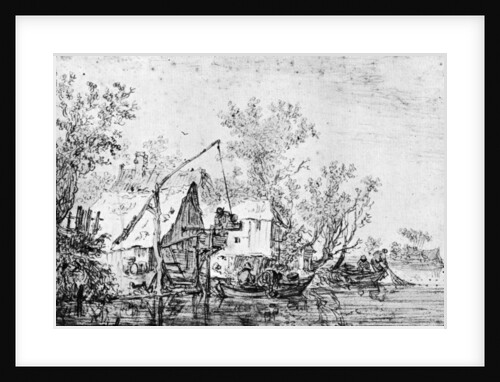 A Dutch River by Jan van Goyen