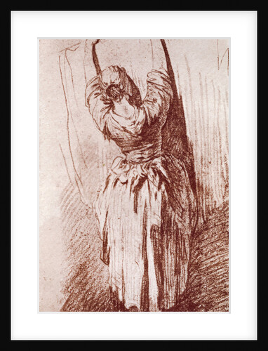 Hanging up the Washing by Jean-Simeon Chardin