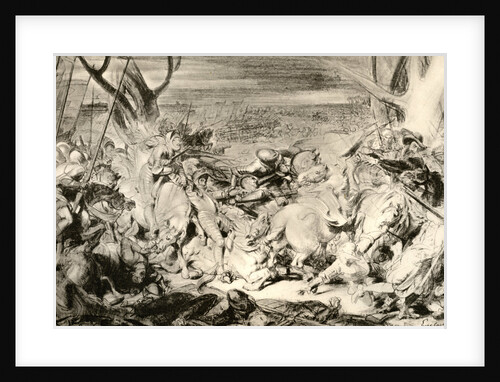 La Bataille de Dreux by Eugène Delacroix