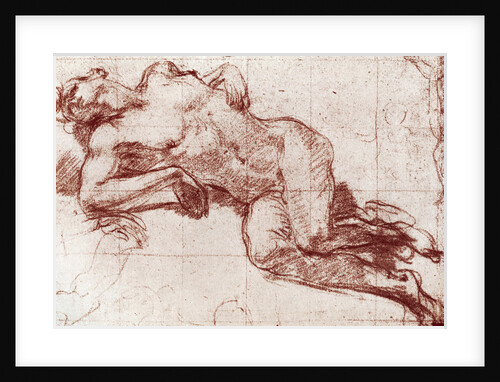 A study of a nude by John Everett Millais
