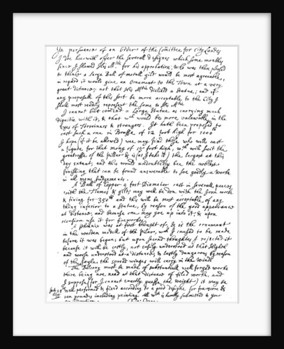 Report of Sir Christopher Wren to the Committee of the City Lands by Sir Christopher Wren