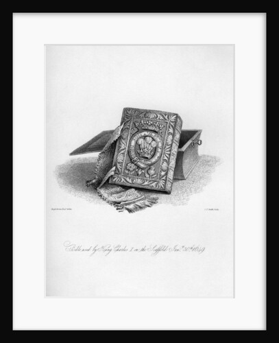 Bible used by King Charles I on the scaffold by C J Smith