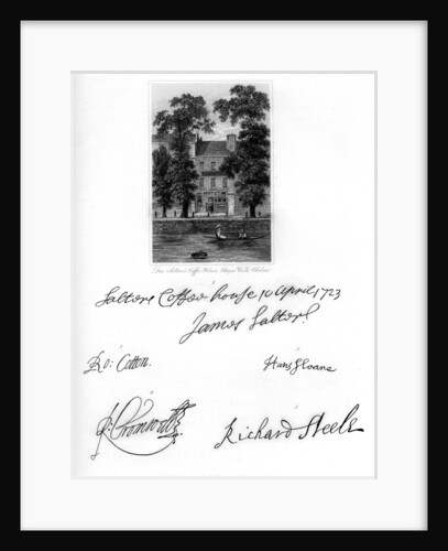 Don Saltero's Coffee House, Cheyne Walk, Chelsea by Anonymous