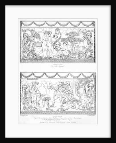 Carved cassolette made from the wood of Shakespeare's mulberry tree by C J Smith