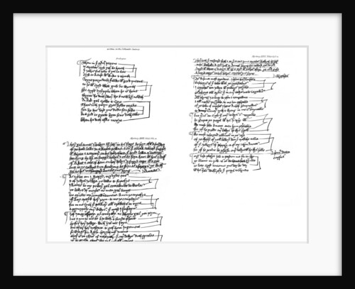 Prologues and text from the manuscript of Corpus Christi plays by Anonymous