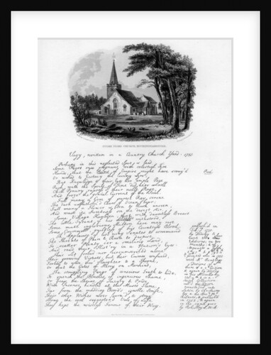 Stoke Poges Church, Buckinghamshire by C J Smith