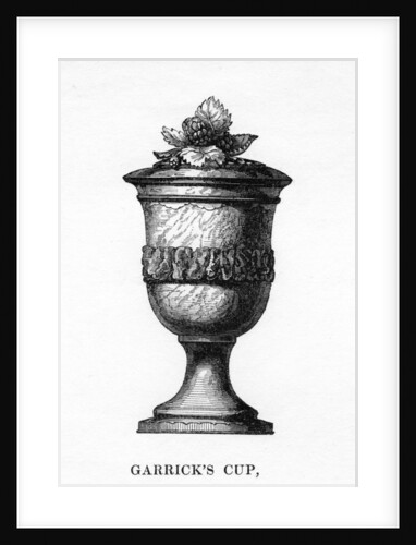 Garrick's Cup, carved from Shakespeare's mulberry tree by Anonymous