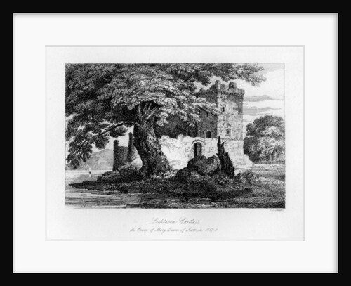 Lochleven Castle, Scotland, the prison of Mary, Queen of Scots by C J Smith