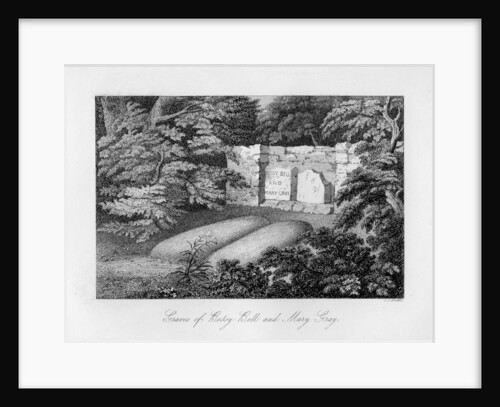 Grave of Bessy Bell and Mary Gray, near Perth by C J Smith