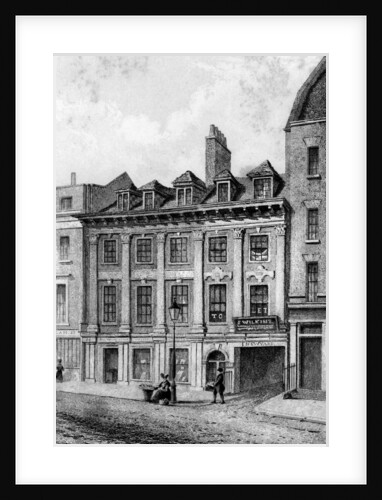 Residence of John Hoole, Great Queen Street, Lincoln's Inn Fields, London by C J Smith
