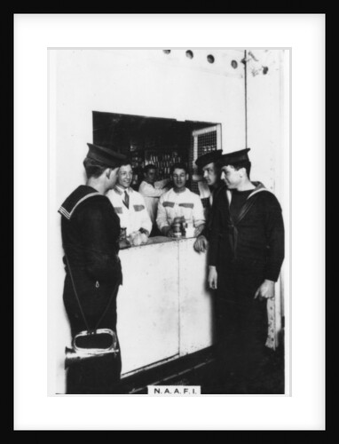 The Navy, Army and Air Force Institute (NAAFI) by Anonymous