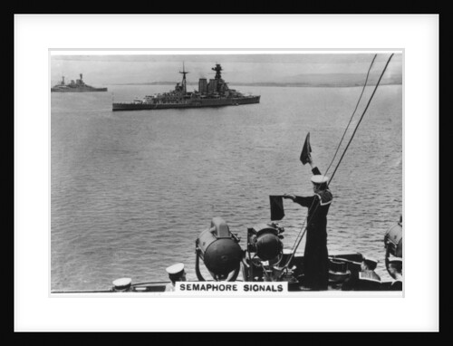 Semaphore signals by Anonymous