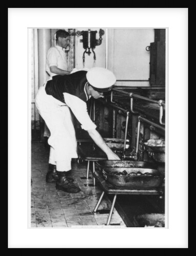 A ship's galley by Anonymous