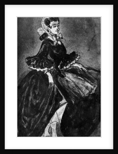 Femme Se Retroussant by Constantin Guys