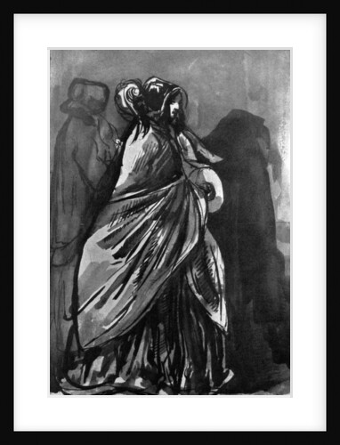 La Dame Au Chale by Constantin Guys