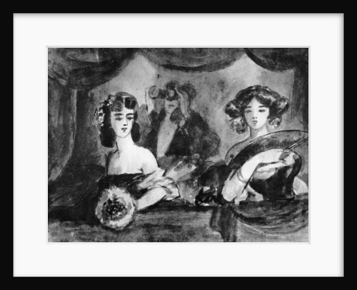 At the Theatre by Constantin Guys