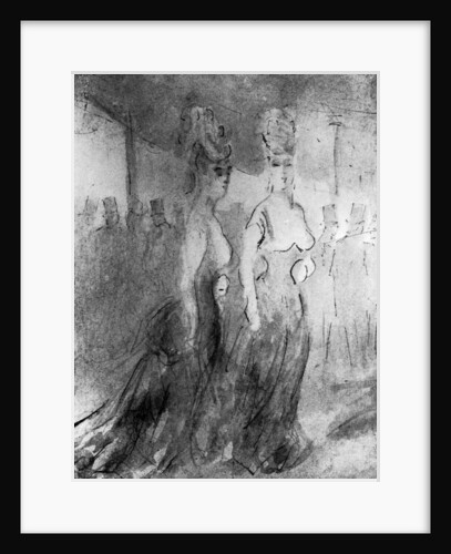 Deux Elegantes by Constantin Guys
