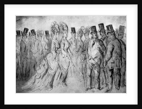 The Promenade by Constantin Guys