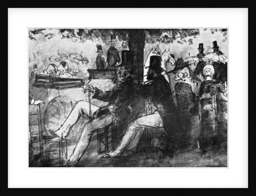 The Promenade by Constantin Guys
