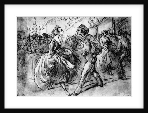 At the Dance by Constantin Guys