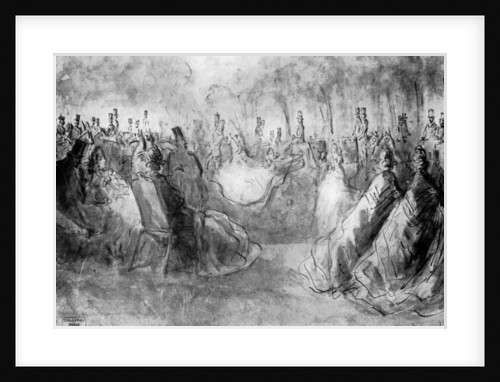 In the Park by Constantin Guys