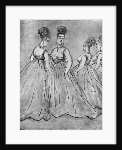 Four Ladies by Constantin Guys