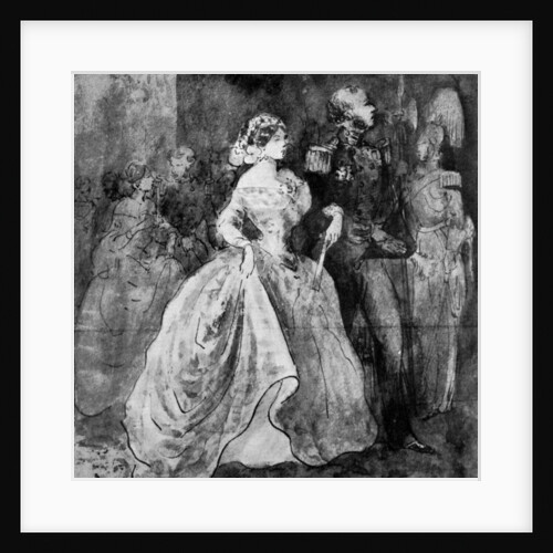 A Reception at Court by Constantin Guys