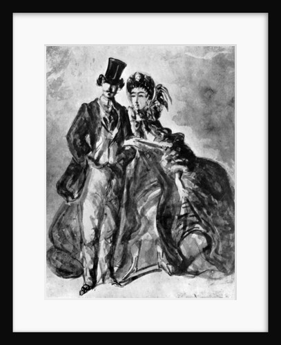 Man and Woman by Constantin Guys