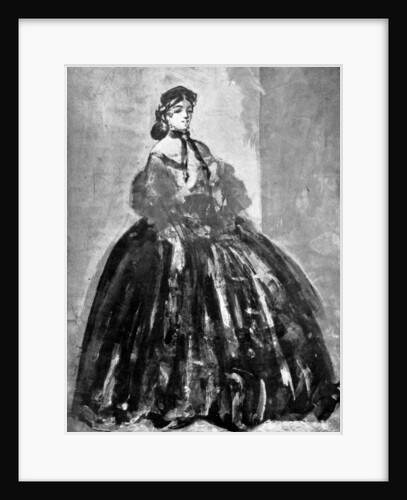 Portrait of a Woman by Constantin Guys