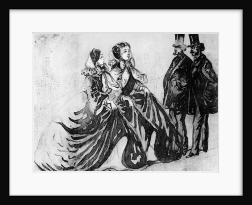 The Encounter by Constantin Guys