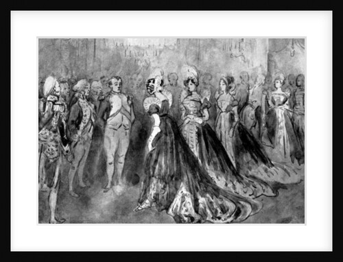 At the Court of Napoleon by Constantin Guys