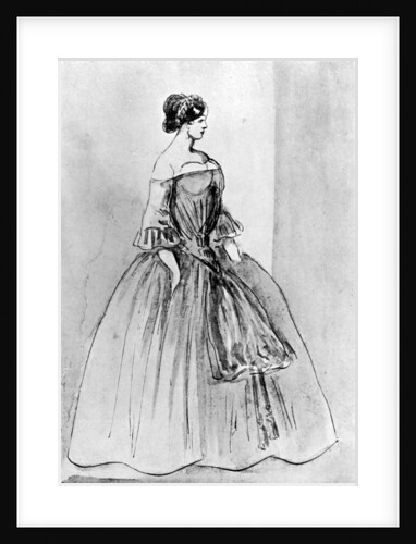 Portrait of a Woman by Constantin Guys