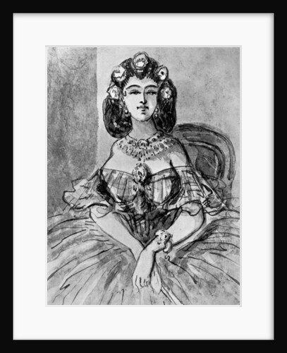 Portrait of a Lady by Constantin Guys