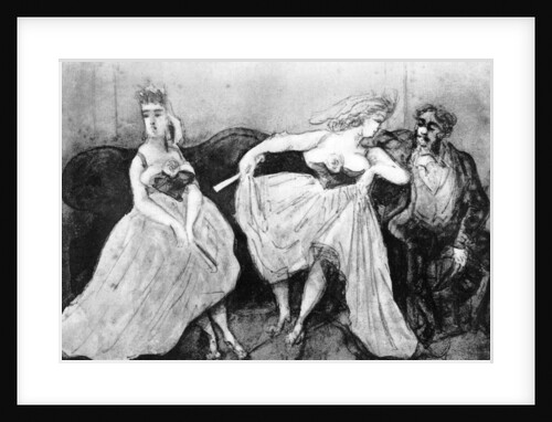 Conversation by Constantin Guys