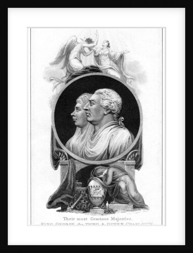 King George III and Queen Charlotte by Cooper