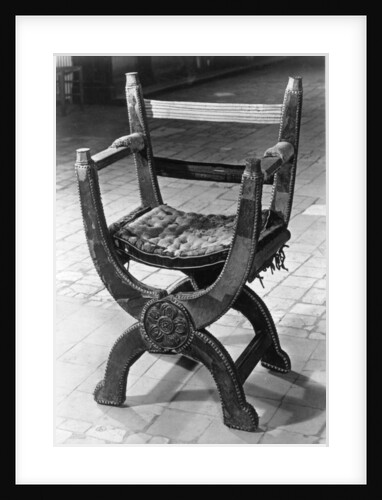 Mary Tudor's chair, Winchester Cathedral by Kerr