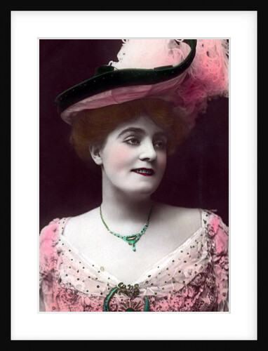 Evie Greene (1875-1917), English actress by Rotary Photo