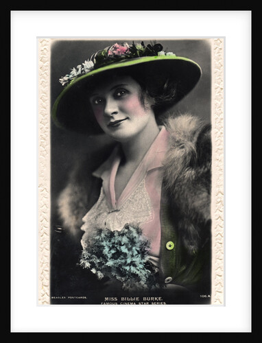 Billie Burke (1886-1970), American actress by J Beagles & Co