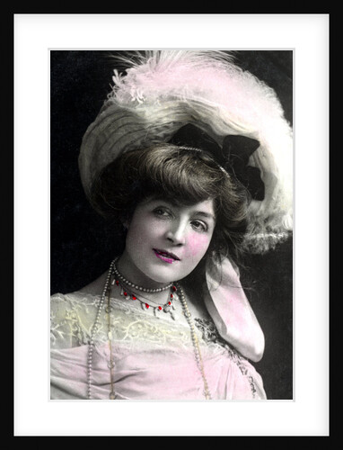 Cora Brown-Potter (1857-1936), American actress by TC Turner